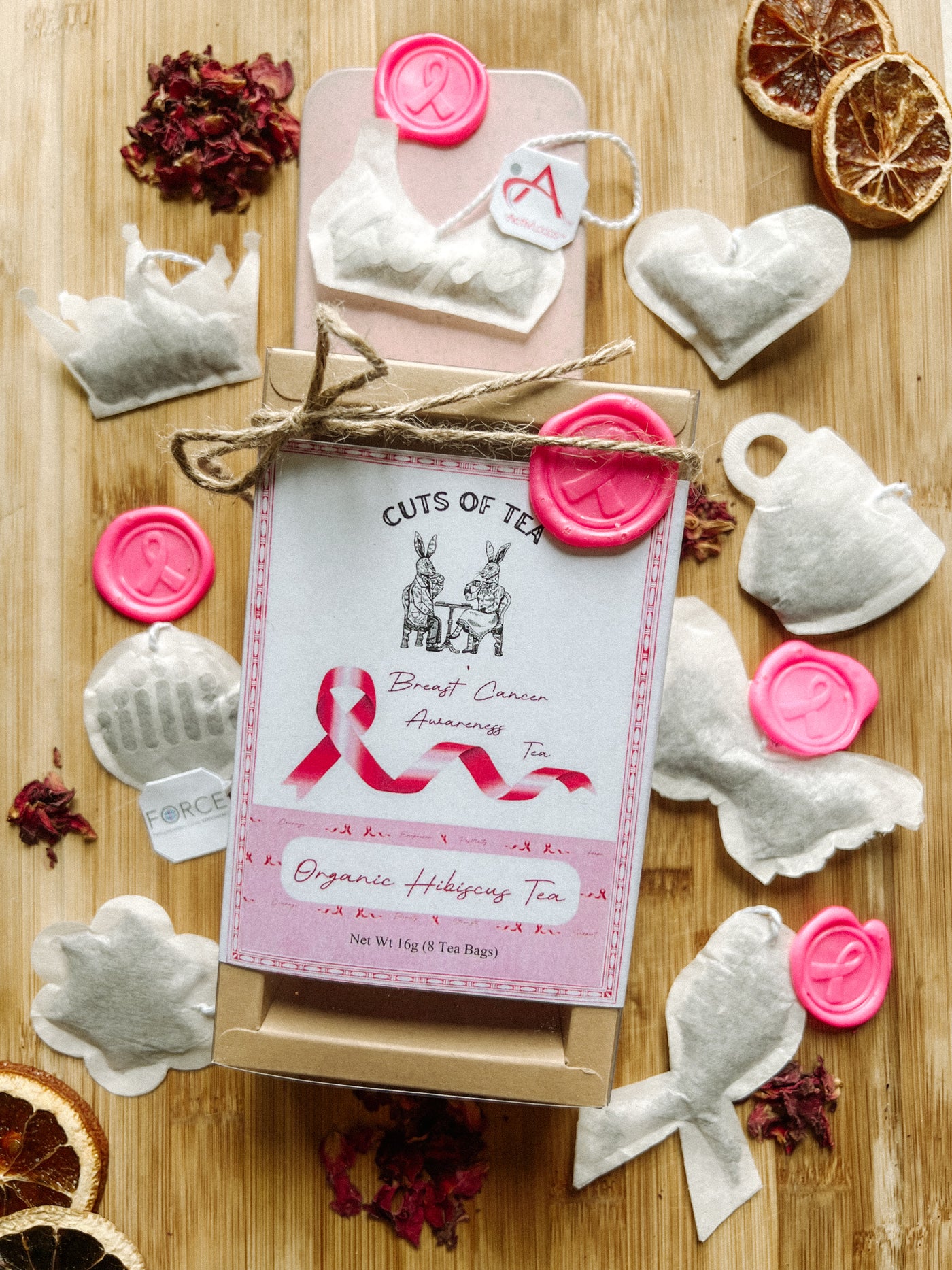 🌸 Limited Edition Breast Cancer Awareness Tea Box