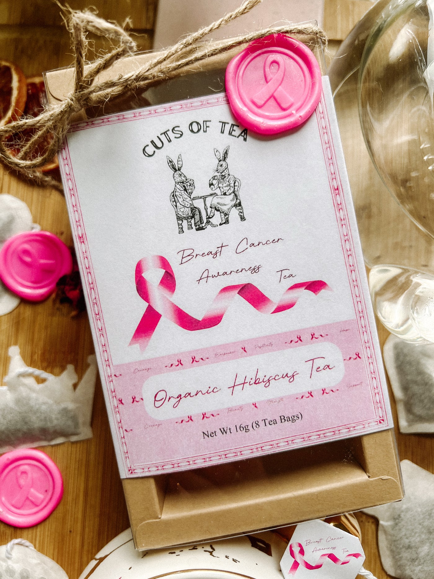 🌸 Limited Edition Breast Cancer Awareness Tea Box