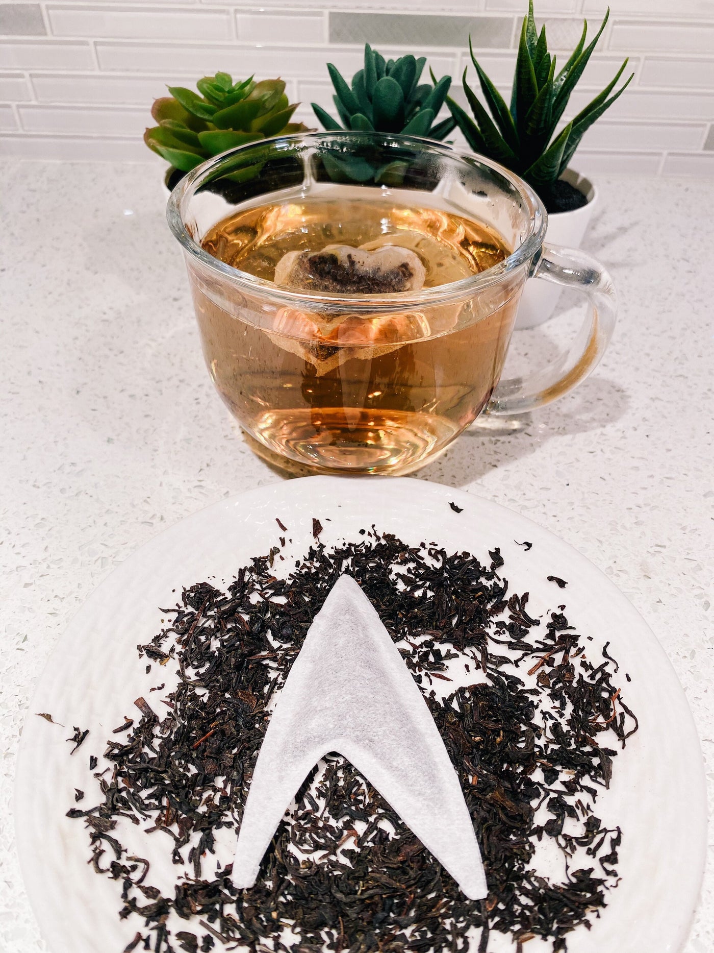 Star Trek Shaped Tea Bags