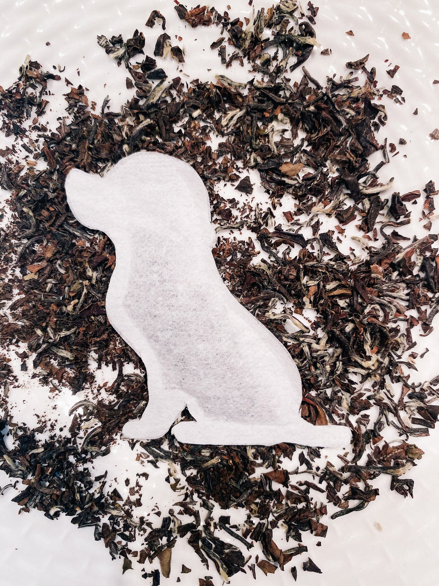 Dog Shaped Tea Bags