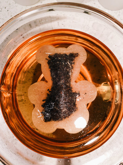 Teddy Bear Shaped Tea Bags