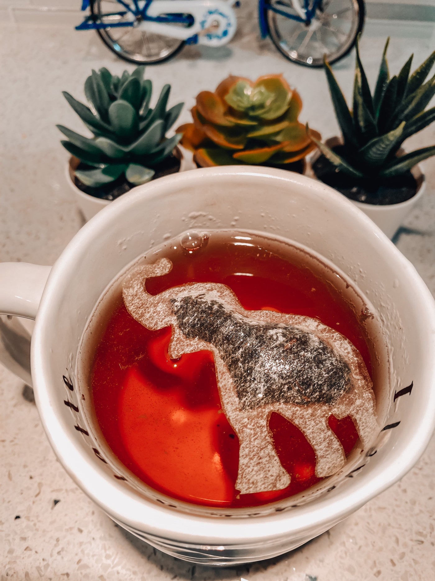 Elephant Shaped Tea Bags