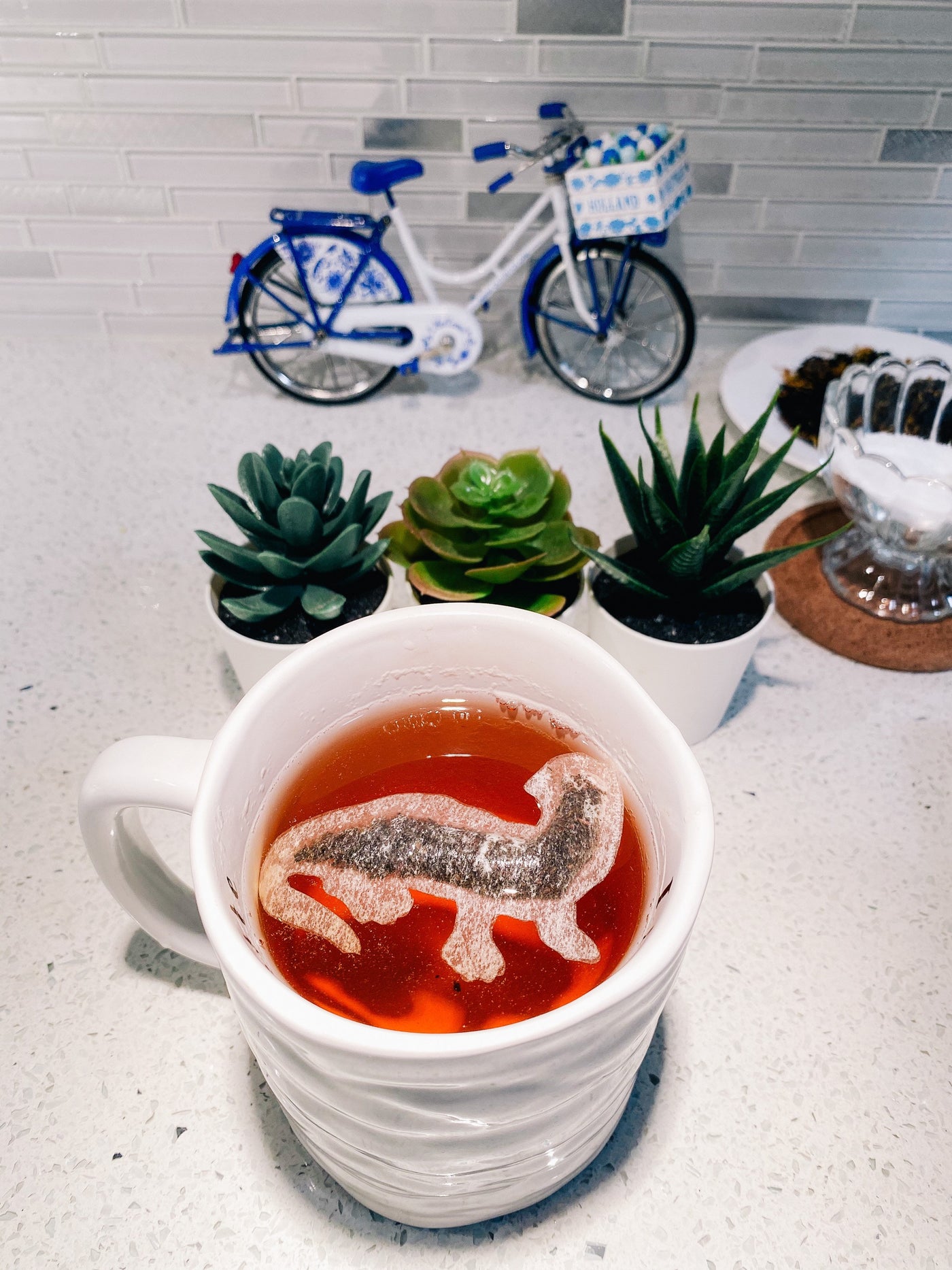 Sea Otter Shaped Tea Bags