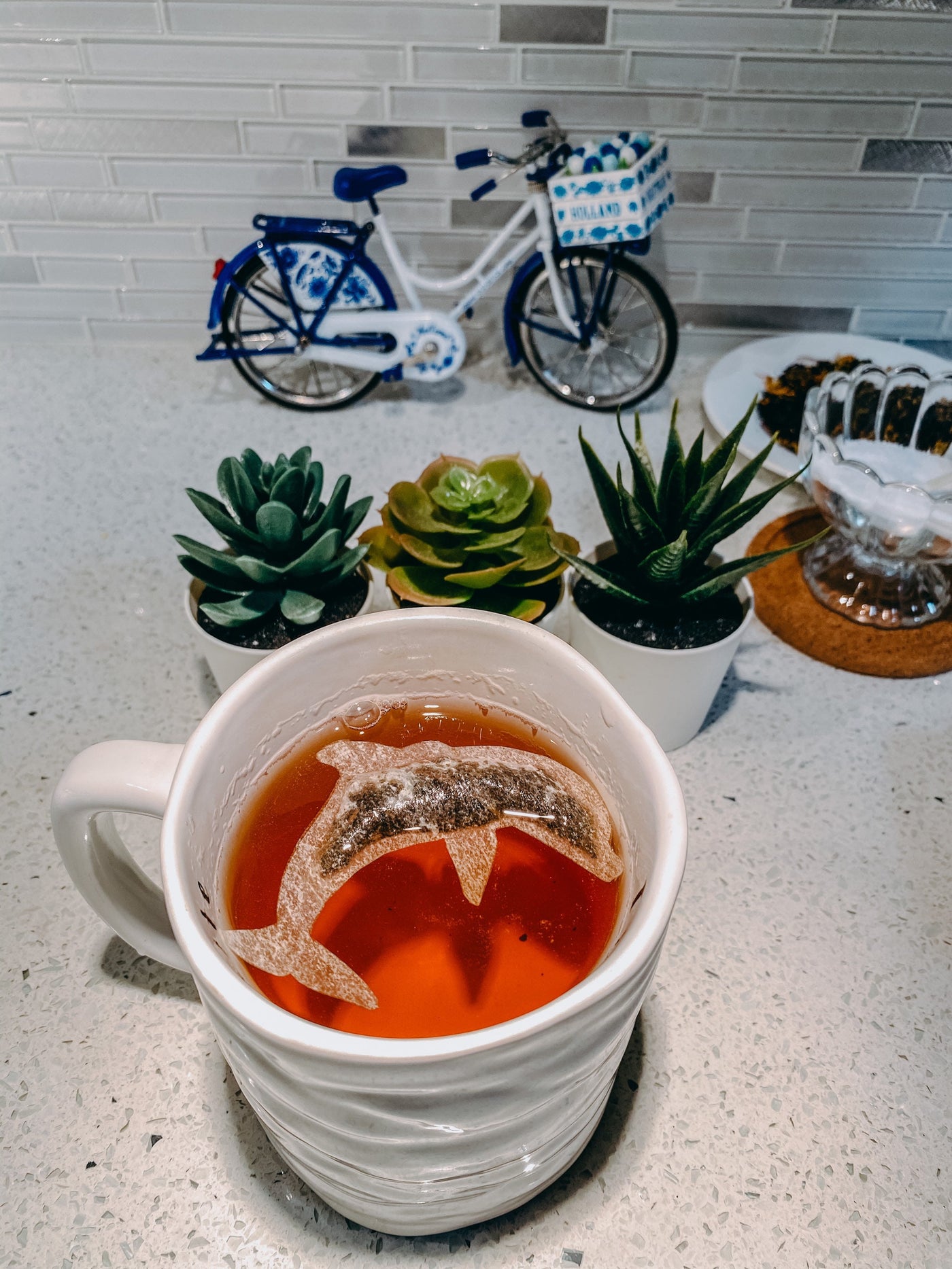 Dolphin Shaped Tea Bags