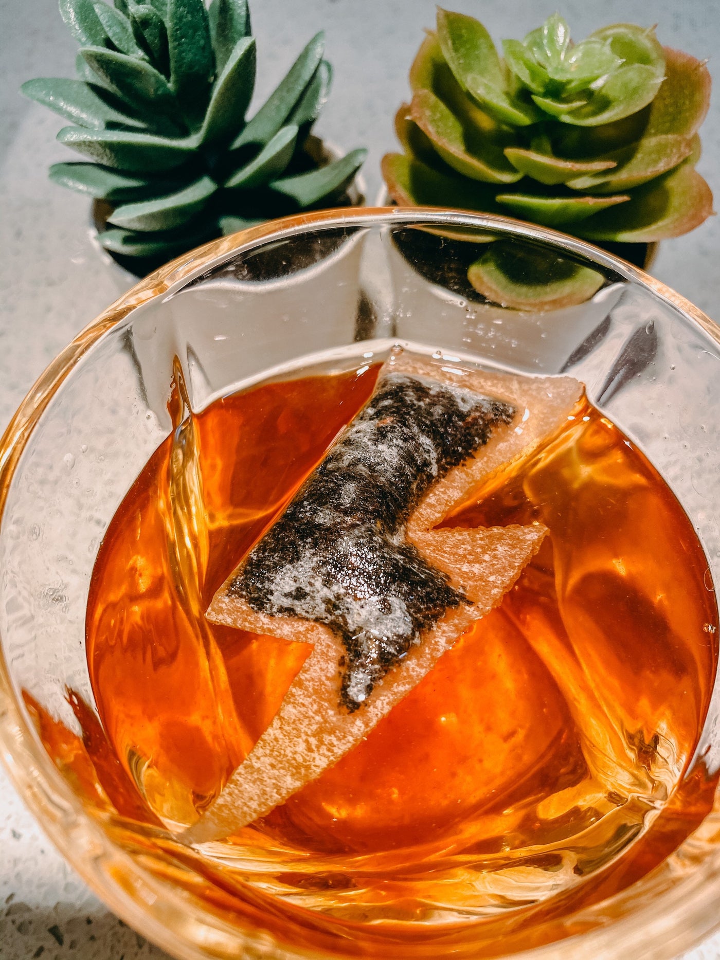 Lightning Bolt Shaped Tea Bags