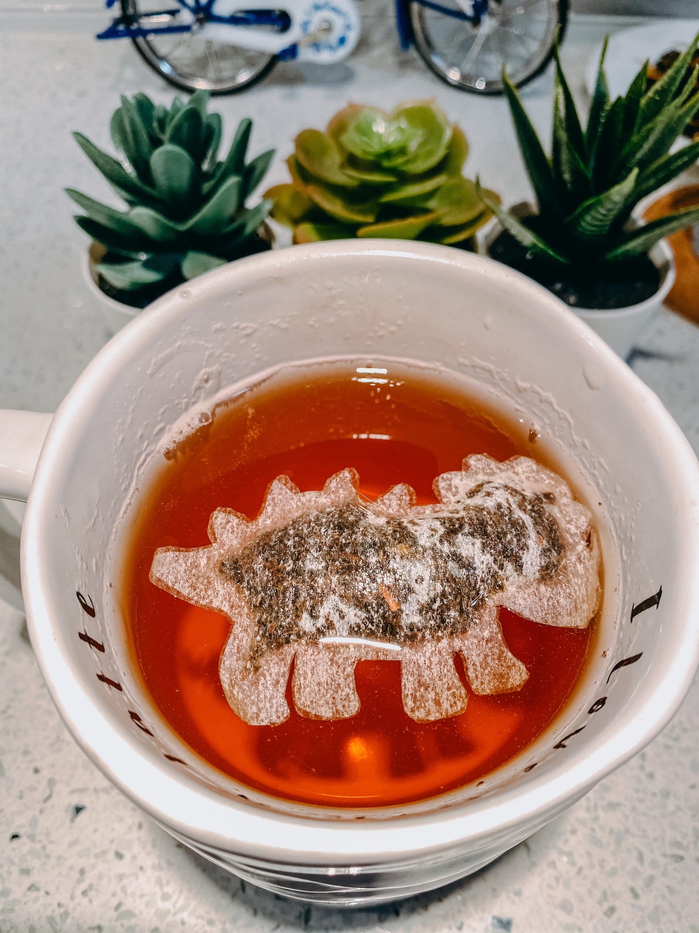 Dinosaur Shaped Tea Bags