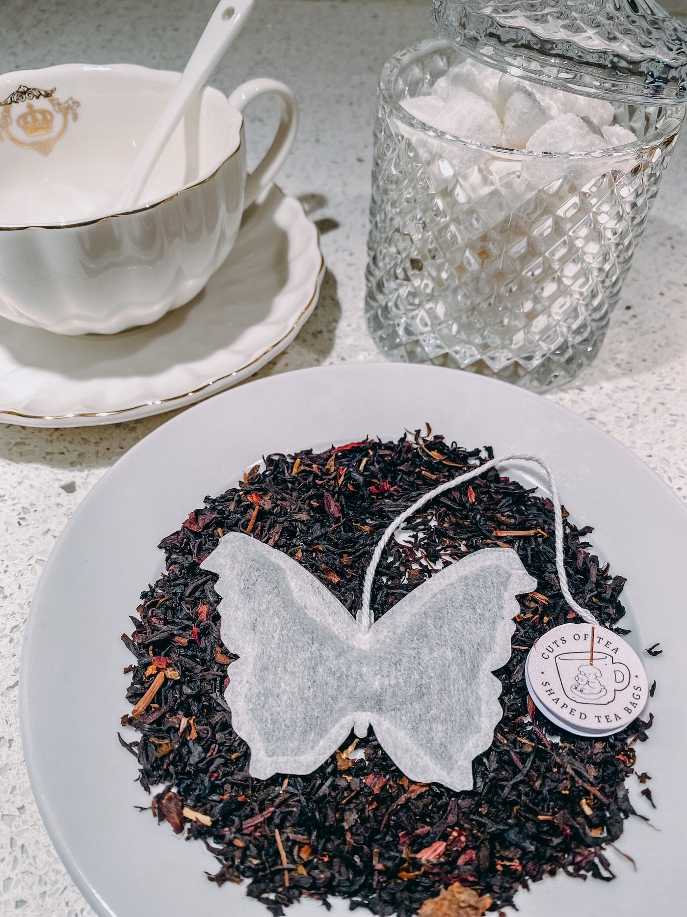 Butterfly Shaped Tea Bags