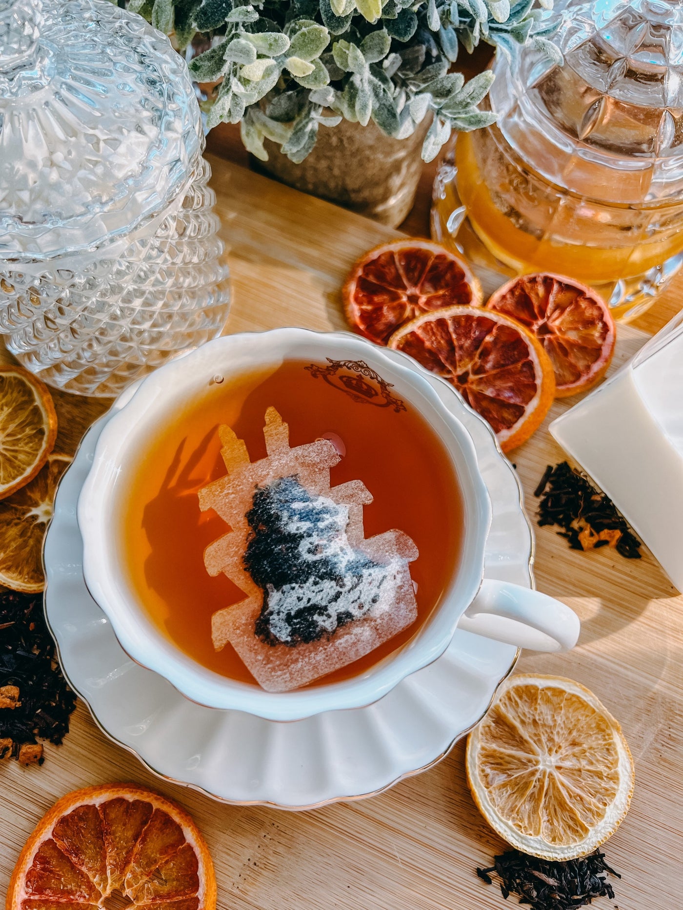 Birthday Cake Shaped Tea Bags