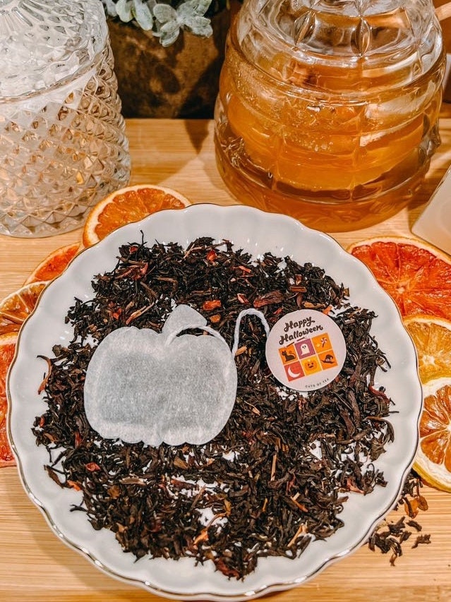 Halloween Pumpkin Tea Bags