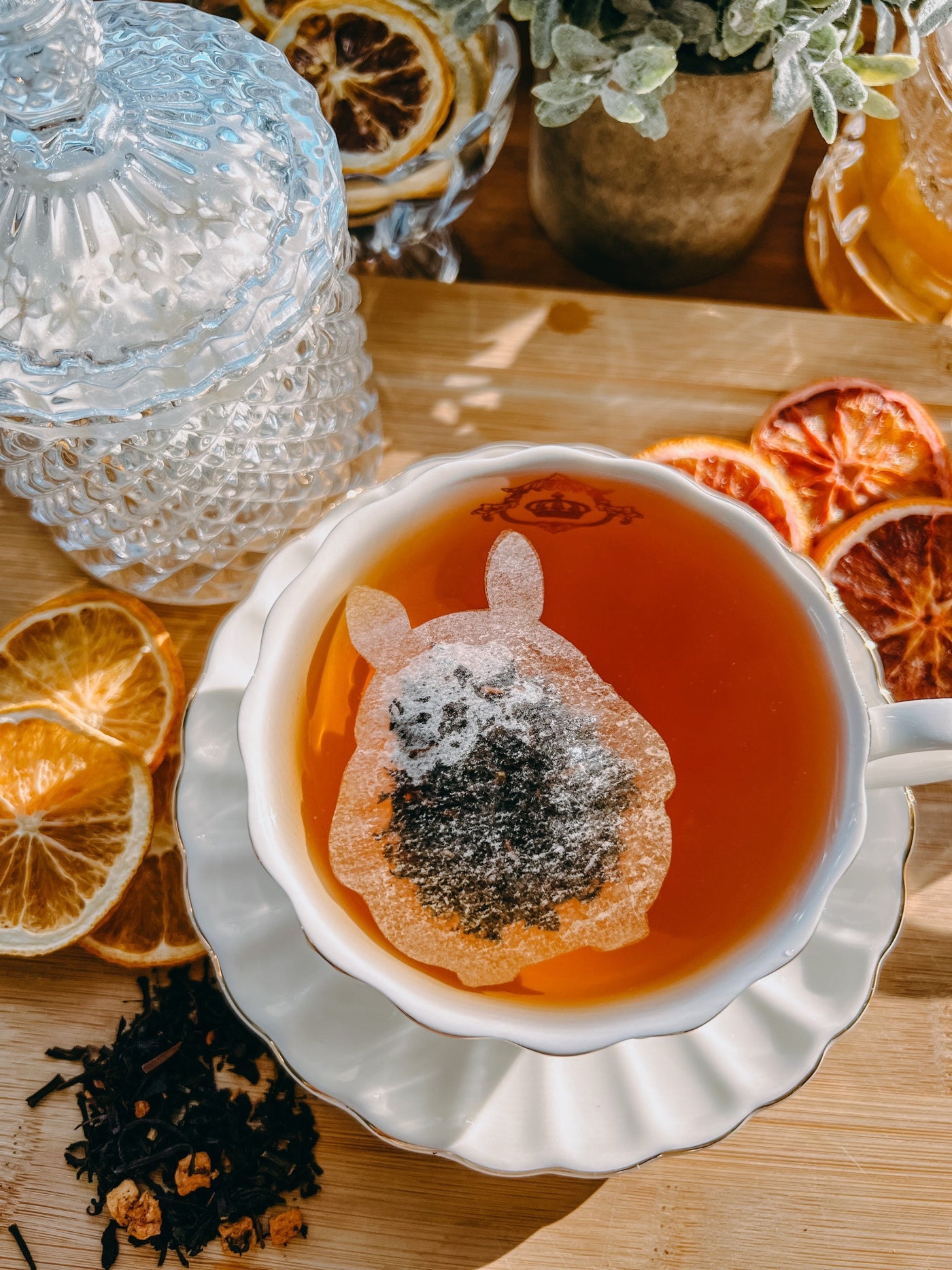 Totoro Shaped Tea Bags