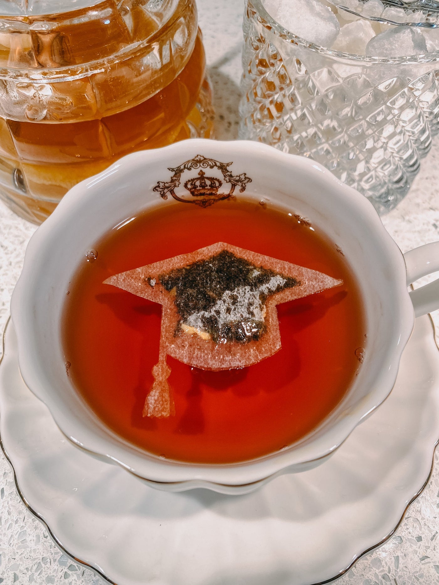 Graduation Hat Shaped Tea Bag Tea Bags