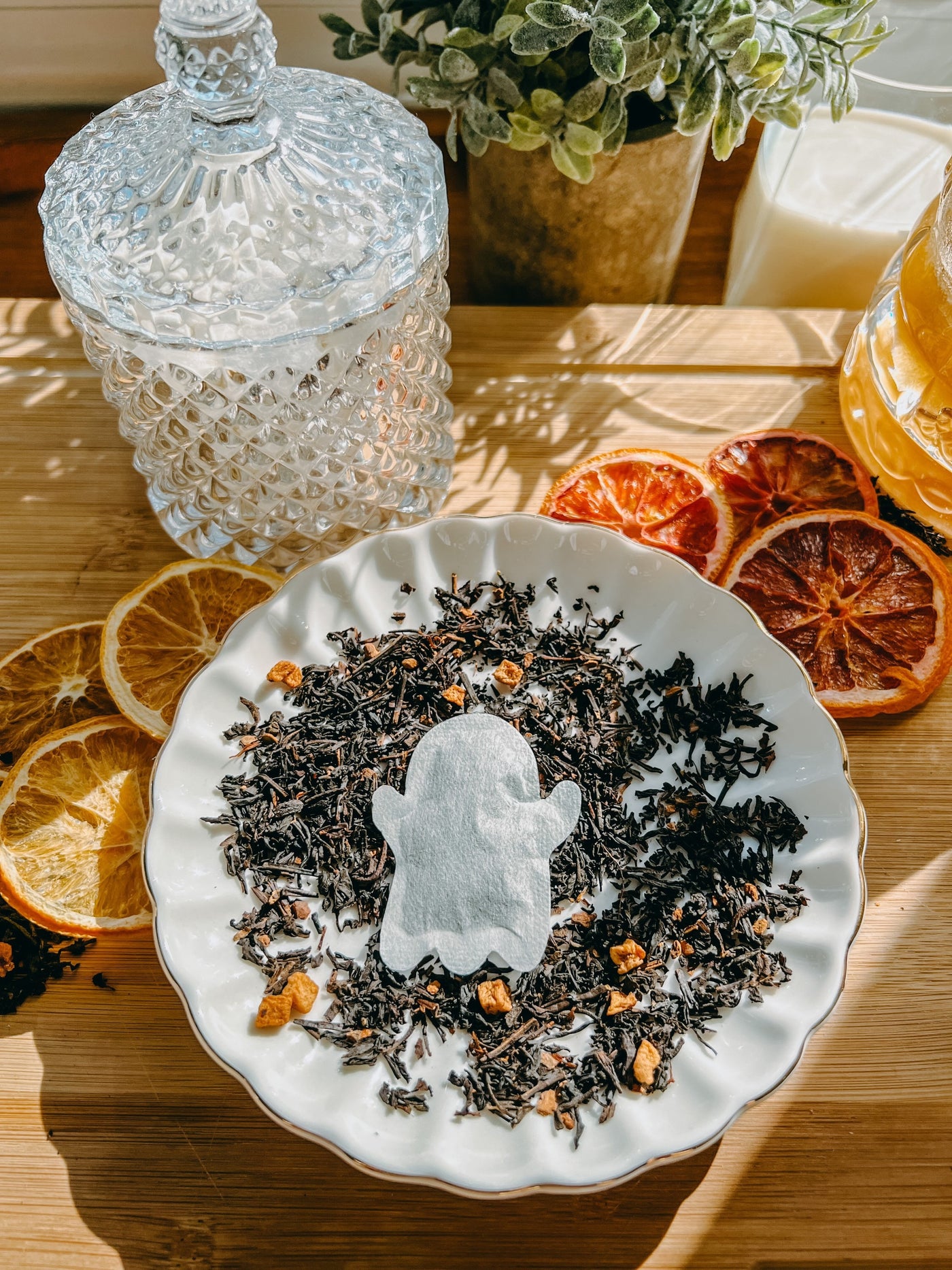 Cute Friendly Ghost Tea Bags