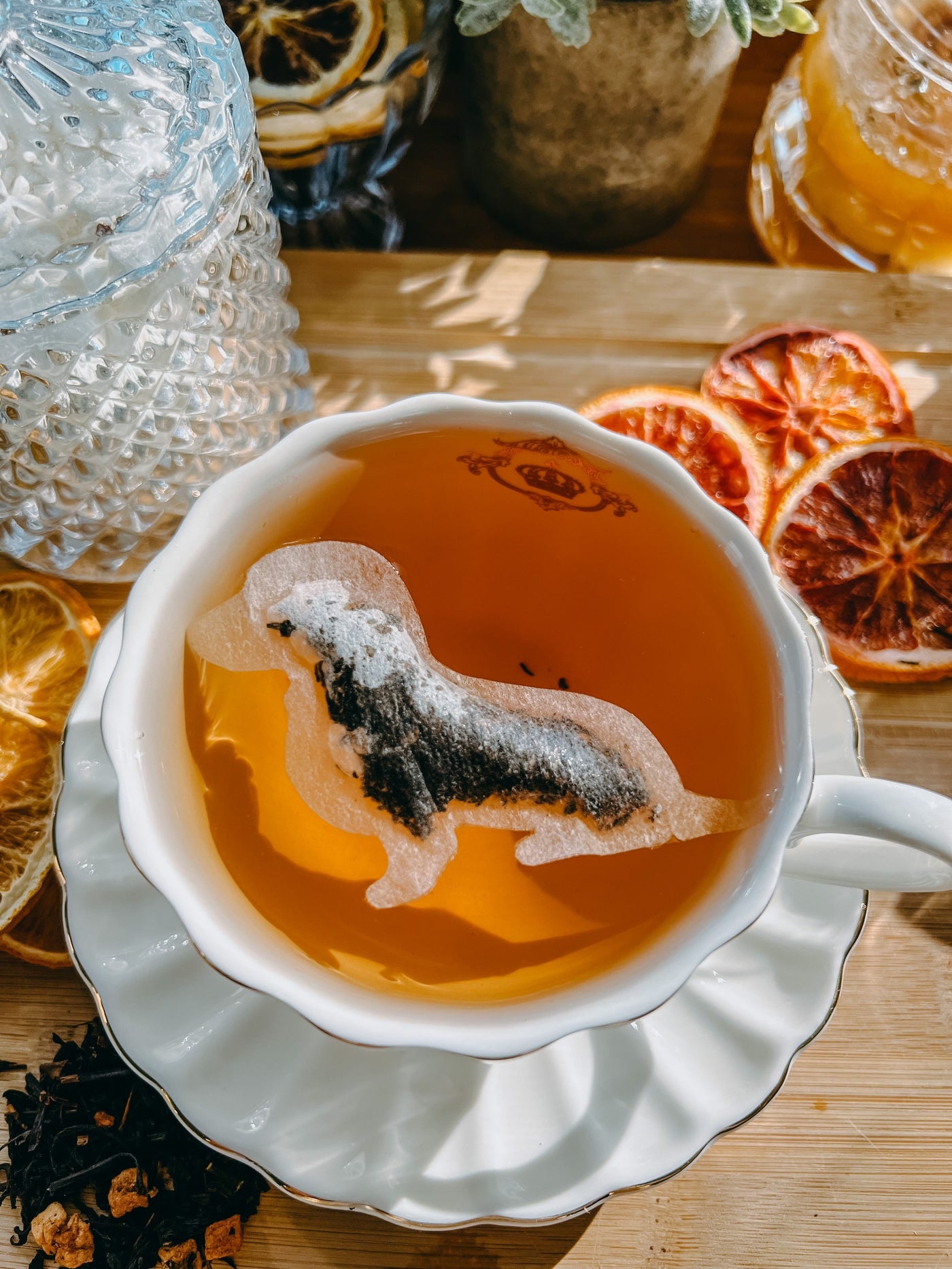 Dachshund Shaped Tea Bags