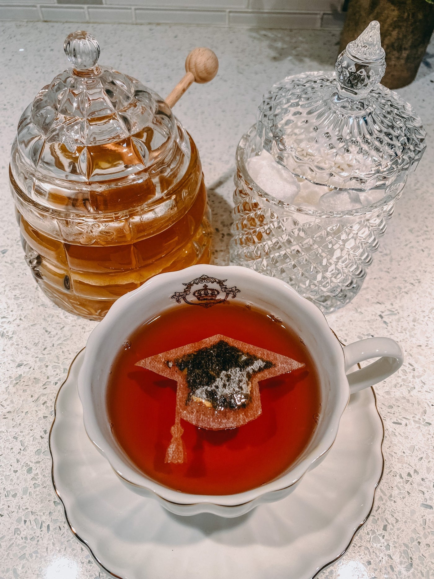 Graduation Hat Shaped Tea Bag Tea Bags