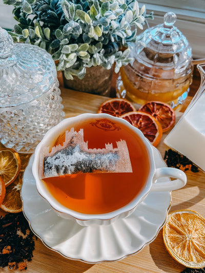 Downton Abbey Castle Shaped Tea Bags