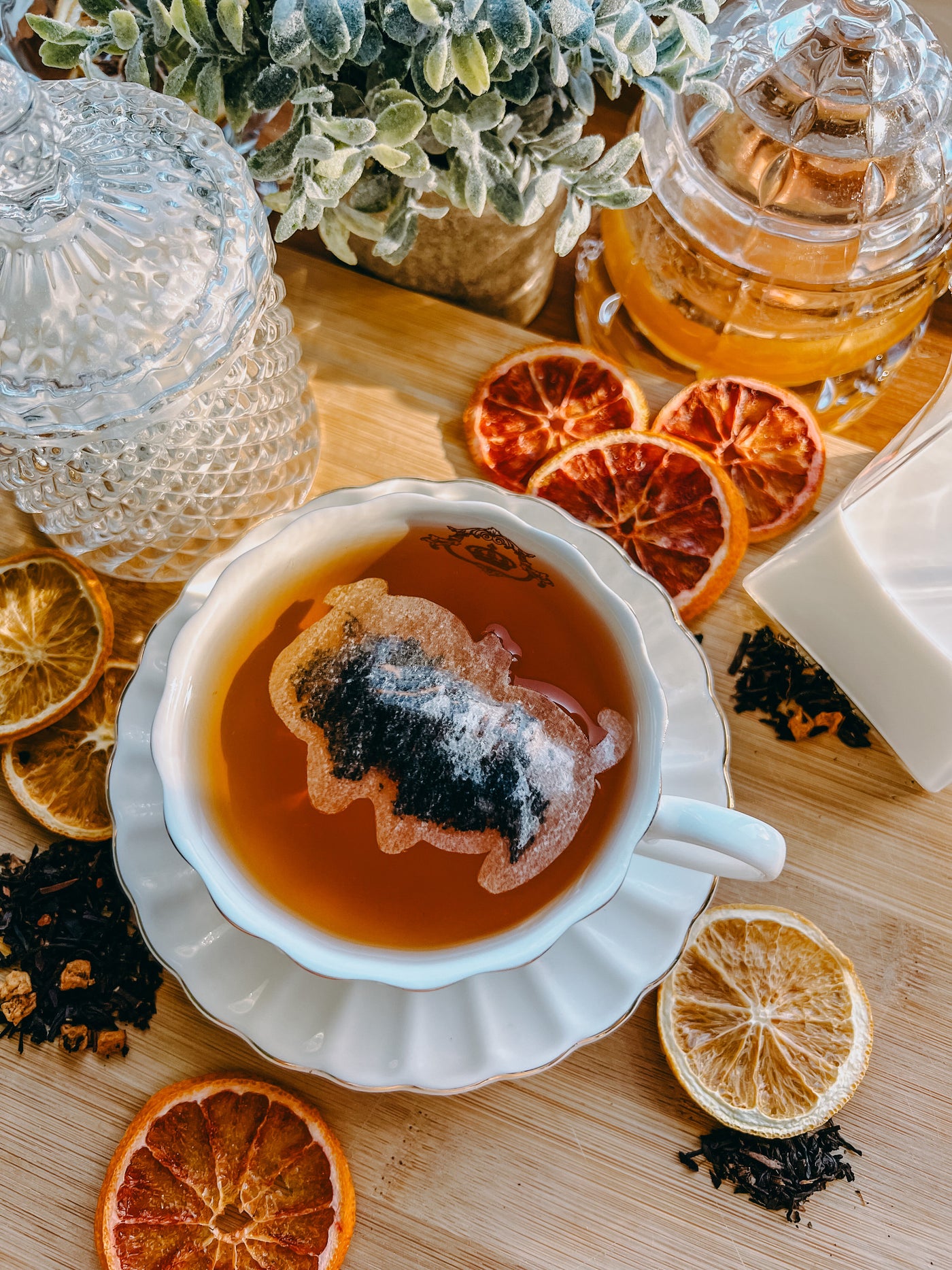 Adorable Pigs Shaped Tea Bags