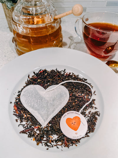 Heart 6 Shaped Tea Bags